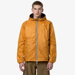 Hot K-Way JAKE PLUS.2 REVERSIBLE Black-orangem