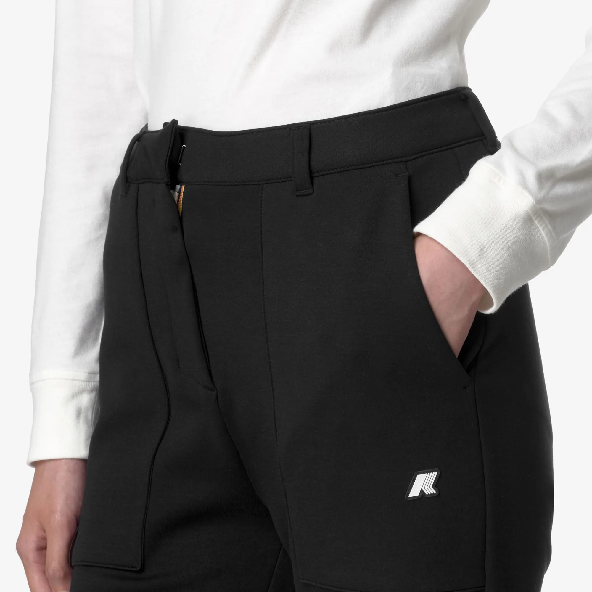 Outlet K-Way JANINNE LIGHT SPACER Blackpure