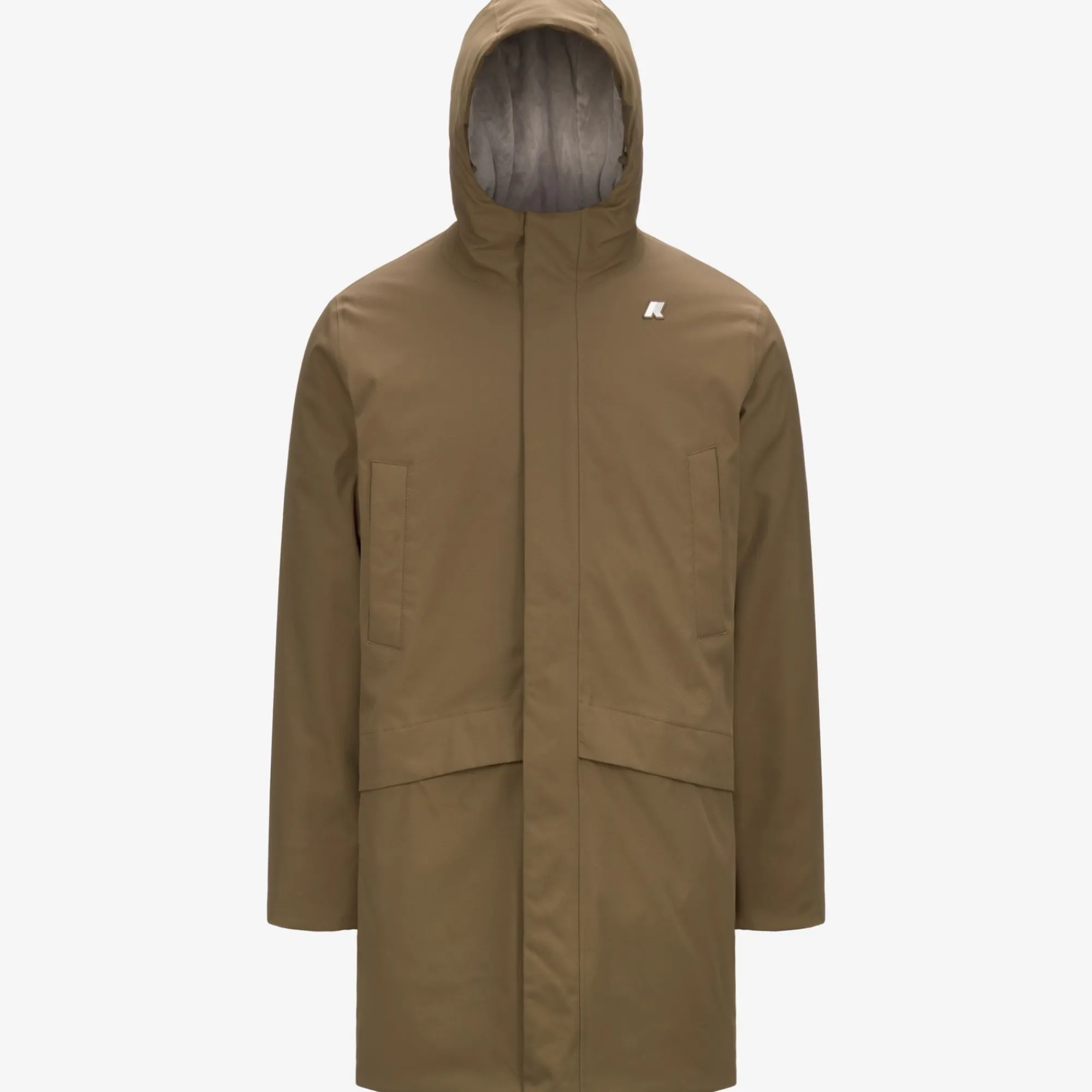 Discount K-Way JARNO TWILL MARMOTTA Brownc-beigeg