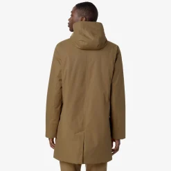 Discount K-Way JARNO TWILL MARMOTTA Brownc-beigeg