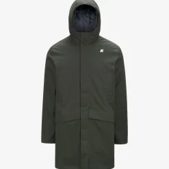 Sale K-Way JARNO TWILL MARMOTTA Greenb-bluea