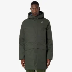 Sale K-Way JARNO TWILL MARMOTTA Greenb-bluea