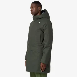 Sale K-Way JARNO TWILL MARMOTTA Greenb-bluea