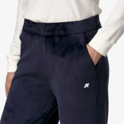 Outlet K-Way JENNY VELOUR POLAR Bluedepth-bluedepth