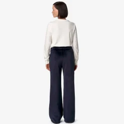 Outlet K-Way JENNY VELOUR POLAR Bluedepth-bluedepth