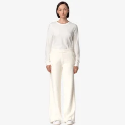 Sale K-Way JENNY VELOUR POLAR Whiteg-whiteg