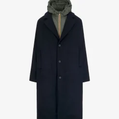 Sale K-Way JENZAC WOOLMARK Bluedepth-greenblackish