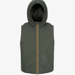 Sale K-Way JENZAC WOOLMARK Bluedepth-greenblackish