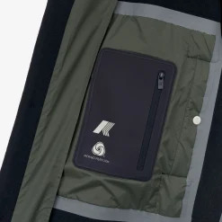 Sale K-Way JENZAC WOOLMARK Bluedepth-greenblackish