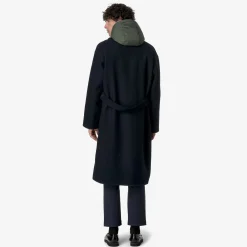 Sale K-Way JENZAC WOOLMARK Bluedepth-greenblackish