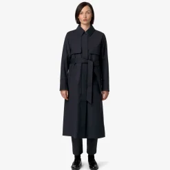 Clearance K-Way JESEL TECH WOOL BLEND Bluedepth