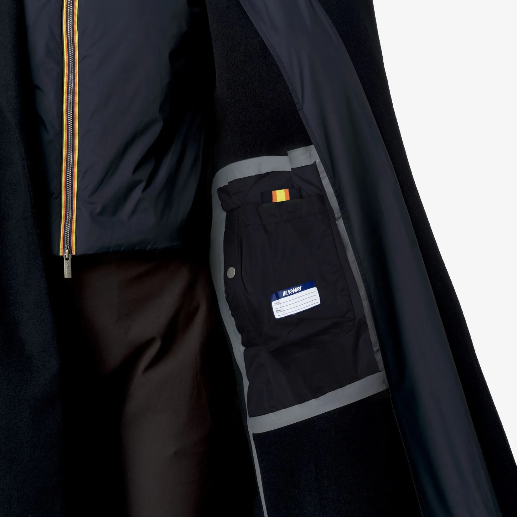 New K-Way JORANCE WOOLMARK Bluedepth