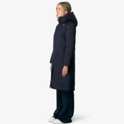 Discount K-Way KALISI SATIN THERMO Bluedepth