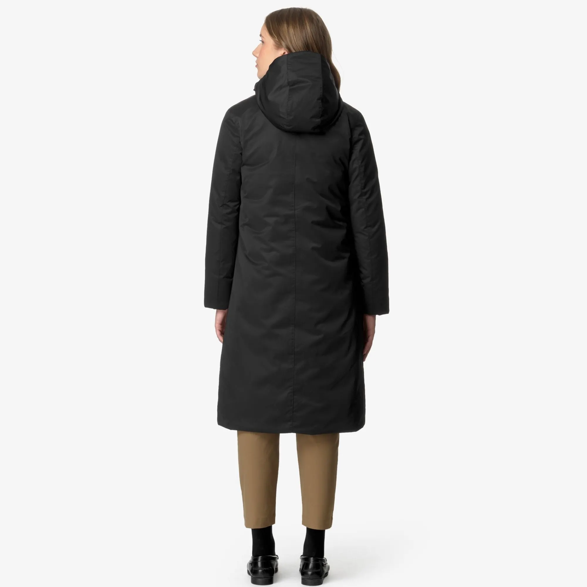 Outlet K-Way KALISI SATIN THERMO Blackpure