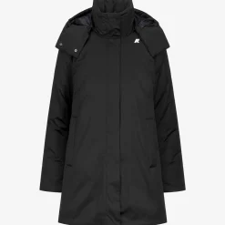 Outlet K-Way KALUA SATIN THERMO Blackpure