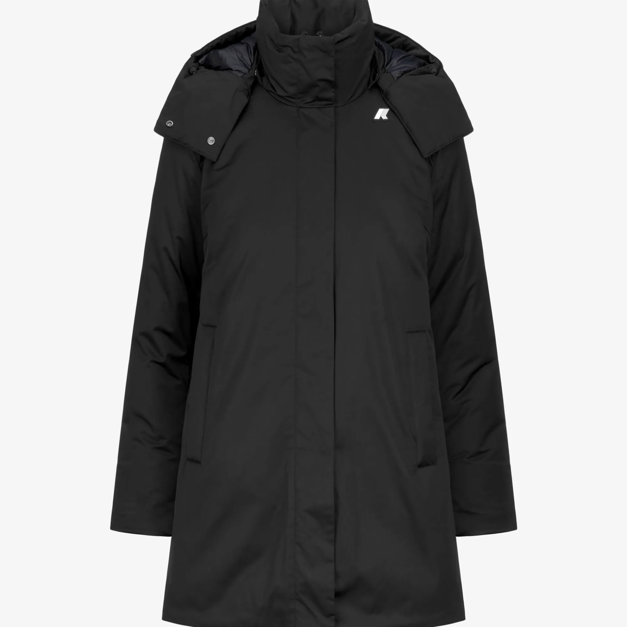 Outlet K-Way KALUA SATIN THERMO Blackpure