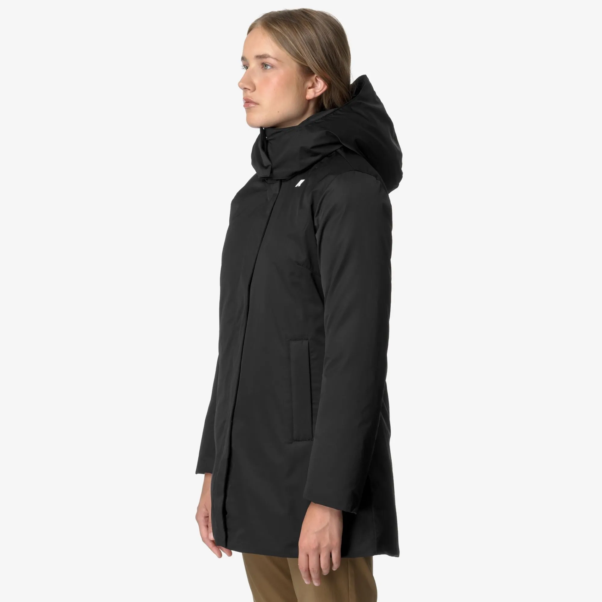 Outlet K-Way KALUA SATIN THERMO Blackpure