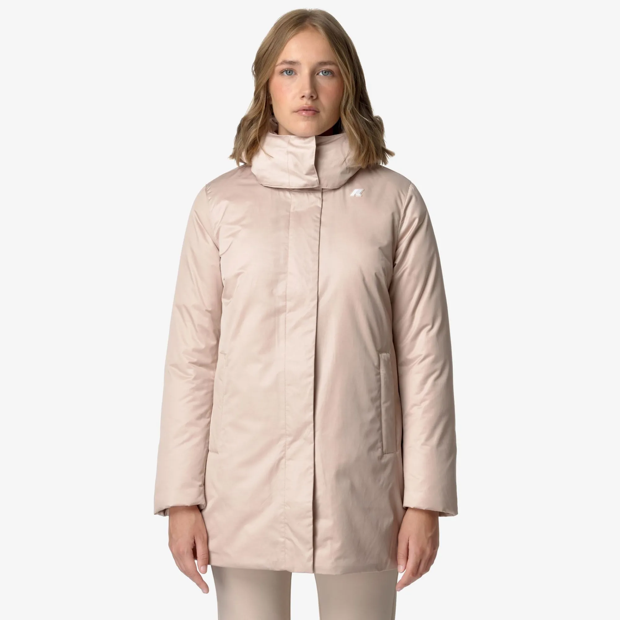 Discount K-Way KALUA SATIN THERMO Pinktint