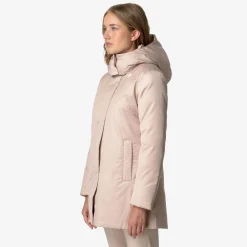 Discount K-Way KALUA SATIN THERMO Pinktint