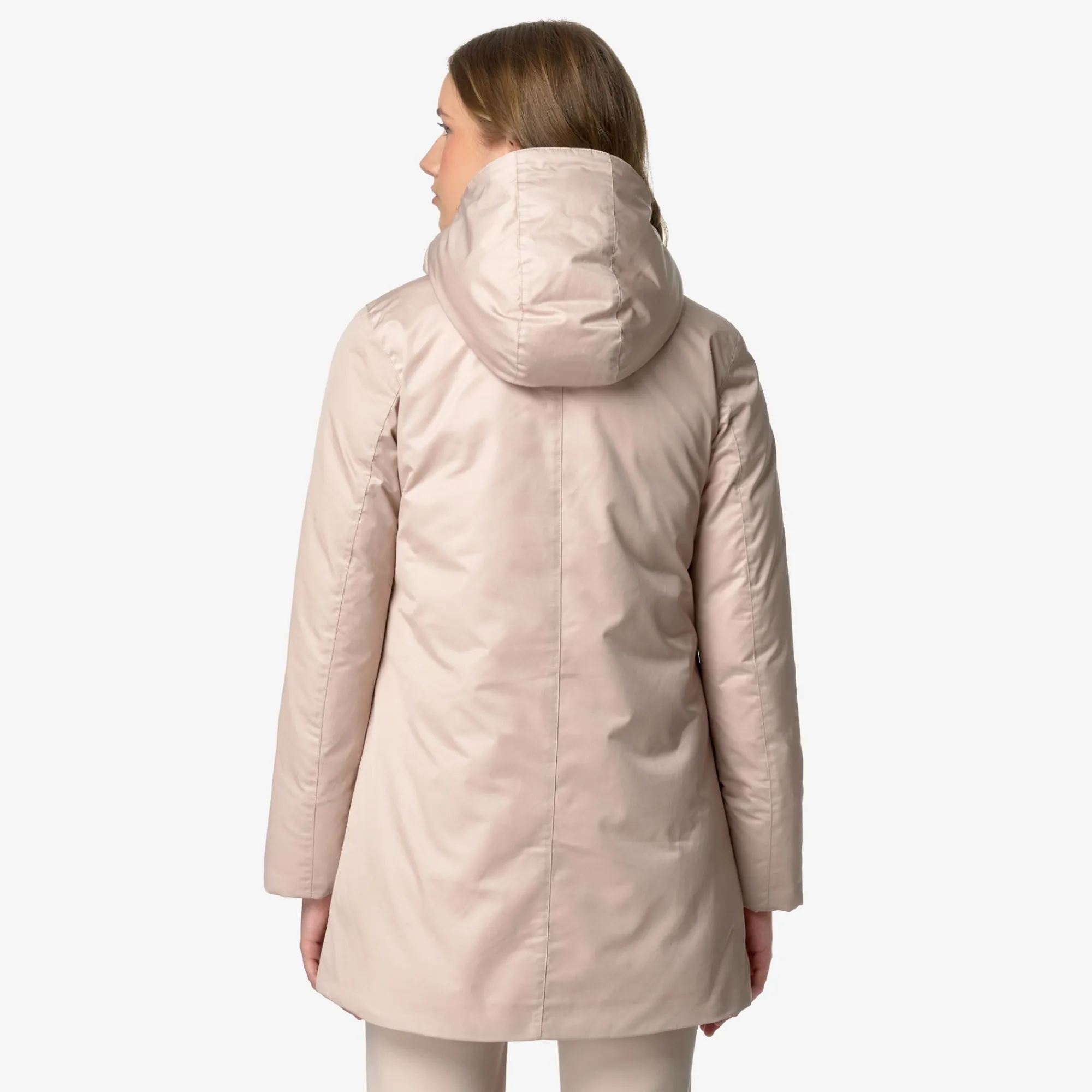 Discount K-Way KALUA SATIN THERMO Pinktint