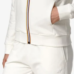 New K-Way KATY FLEECE PEACH Whitegardenia