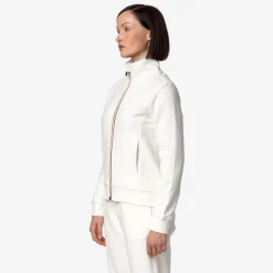 New K-Way KATY FLEECE PEACH Whitegardenia