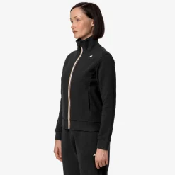 Discount K-Way KATY FLEECE PEACH Blackpure