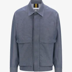 Hot K-Way KAYEL CHAMBRAY 3L Chambray-greensphagnum