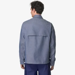 Hot K-Way KAYEL CHAMBRAY 3L Chambray-greensphagnum