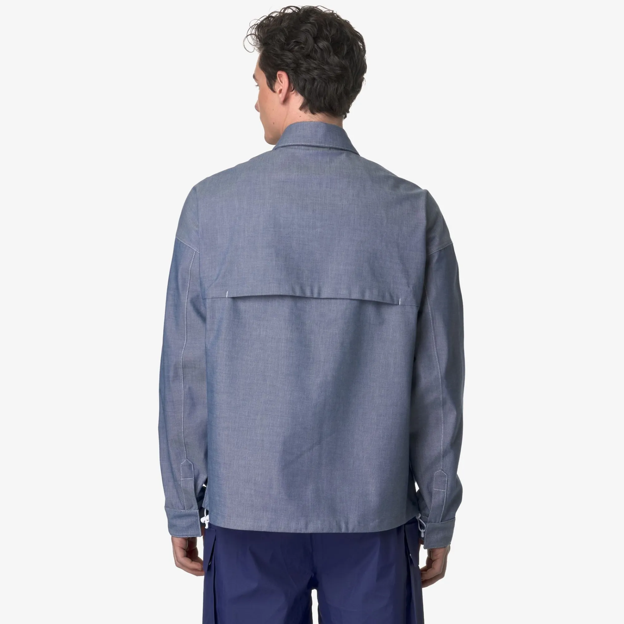 Hot K-Way KAYEL CHAMBRAY 3L Chambray-greensphagnum