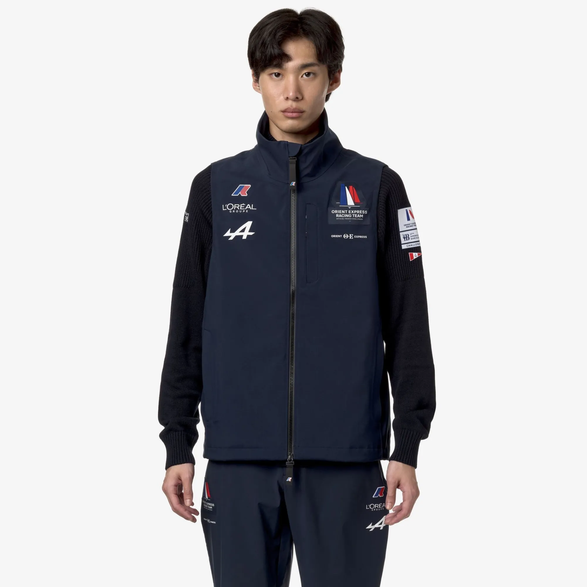 New K-Way KERHOSTIN ORIENT EXPRESS TEAM AC Bluedress