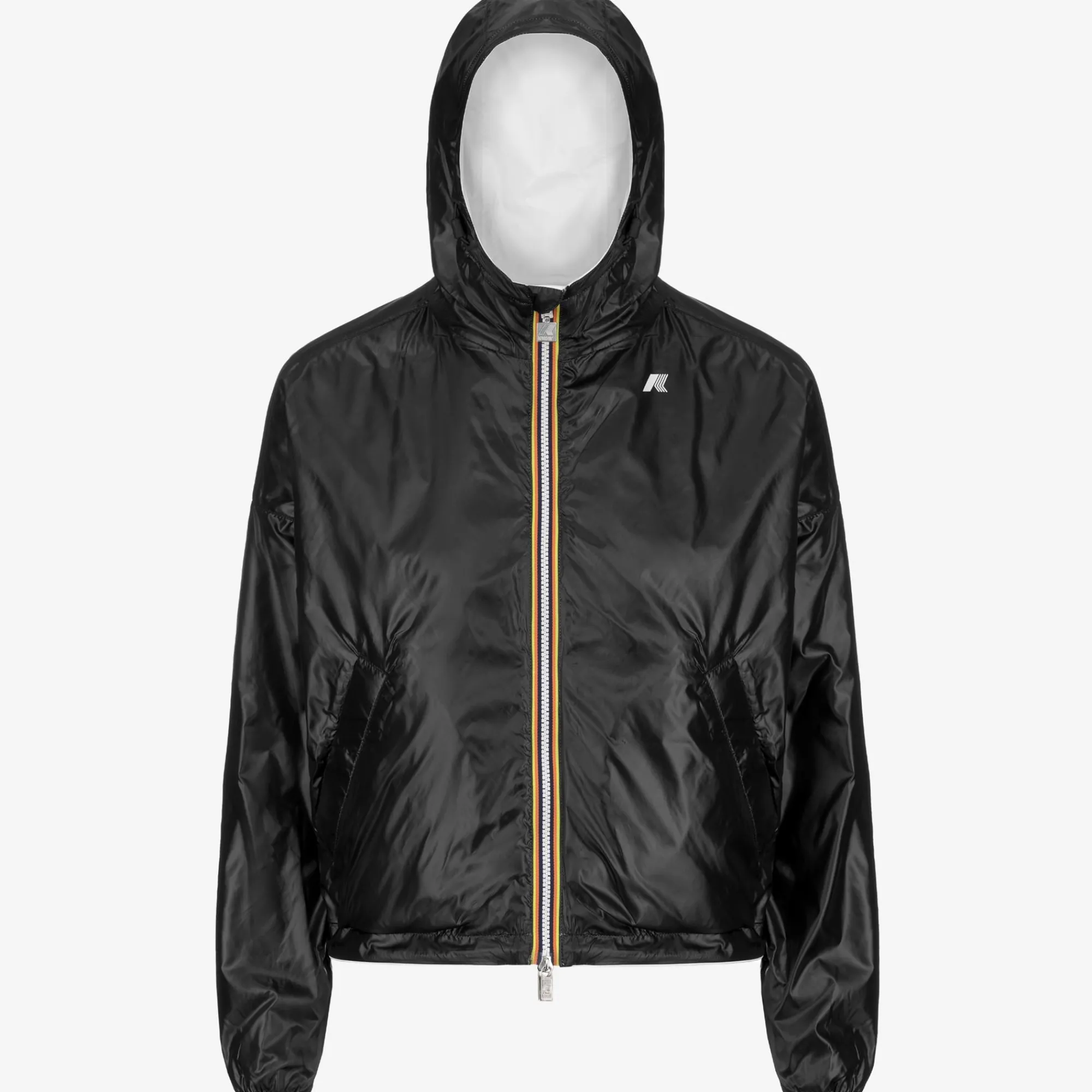 New K-Way LAURETTE PLUS.2 REVERSIBLE White-black