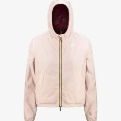 Online K-Way LAURETTE PLUS.2 REVERSIBLE Pinkgardenia-reddk