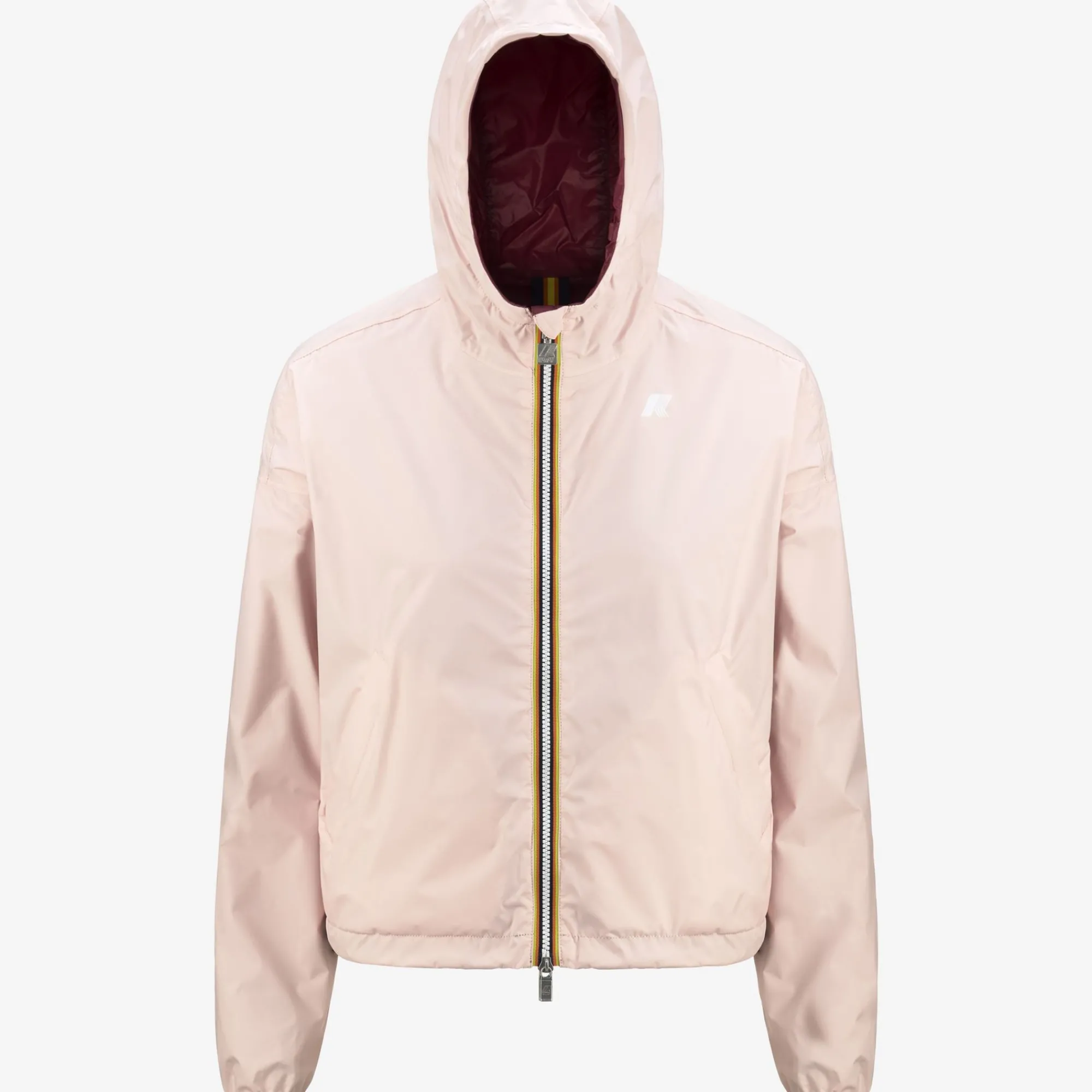 Online K-Way LAURETTE PLUS.2 REVERSIBLE Pinkgardenia-reddk