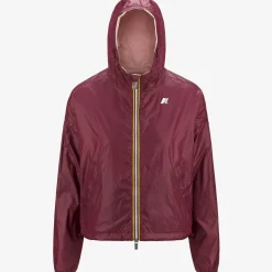 Online K-Way LAURETTE PLUS.2 REVERSIBLE Pinkgardenia-reddk