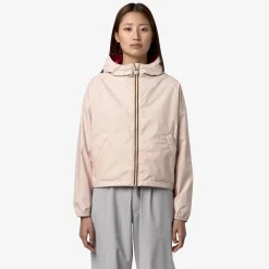 Online K-Way LAURETTE PLUS.2 REVERSIBLE Pinkgardenia-reddk