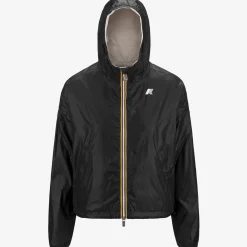 Clearance K-Way LAURETTE PLUS.2 REVERSIBLE Blackp-beigelt