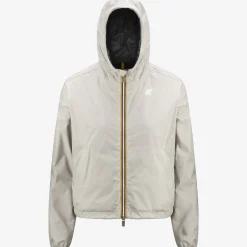 Clearance K-Way LAURETTE PLUS.2 REVERSIBLE Blackp-beigelt