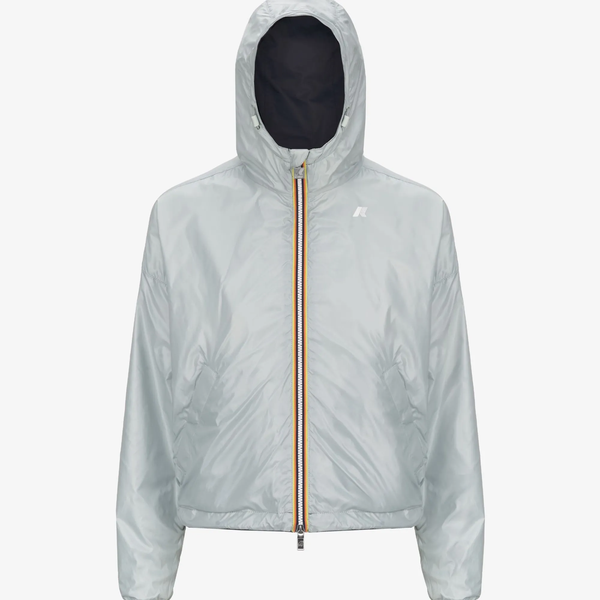 Discount K-Way LAURETTE PLUS.2 REVERSIBLE Blued-greys