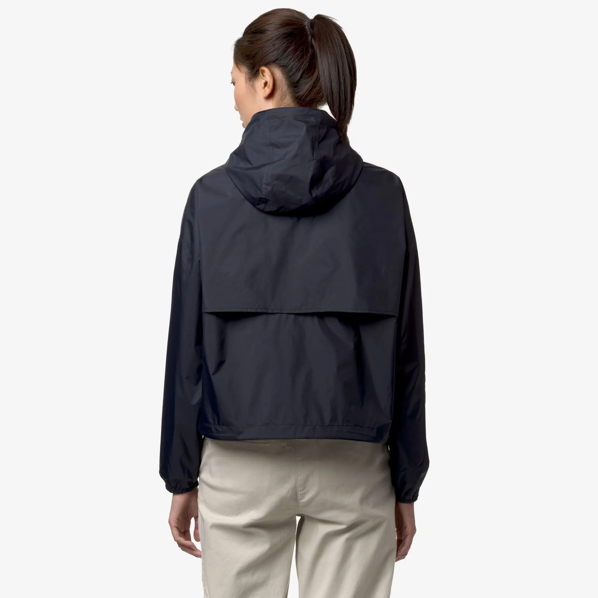 Discount K-Way LAURETTE PLUS.2 REVERSIBLE Blued-greys