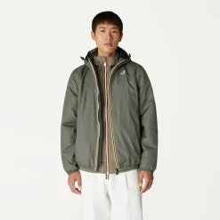 K-Way LE VRAI 3.0 CLAUDE WARM Greenblackish