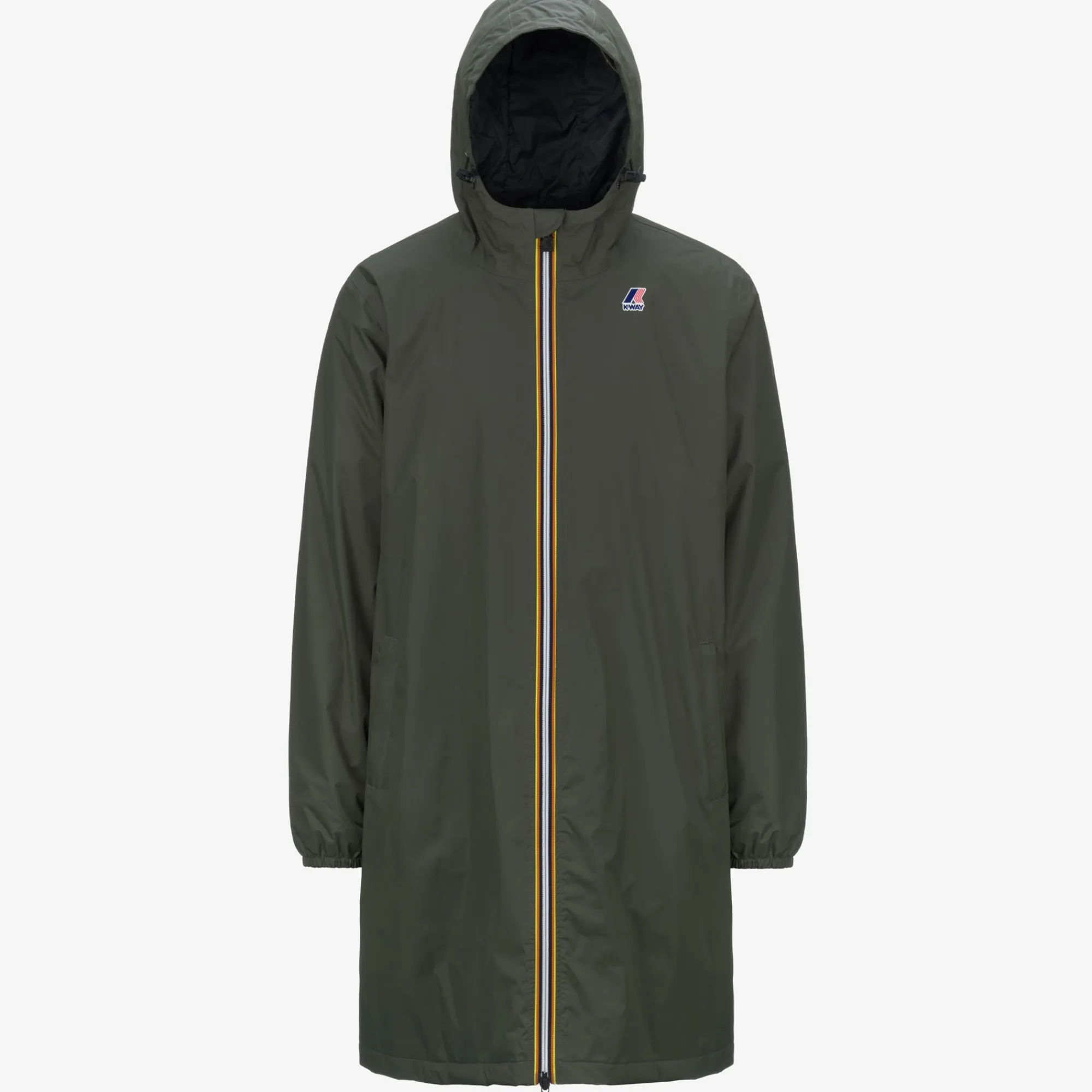 Discount K-Way LE VRAI 3.0 EIFFEL WARM Greenblackish