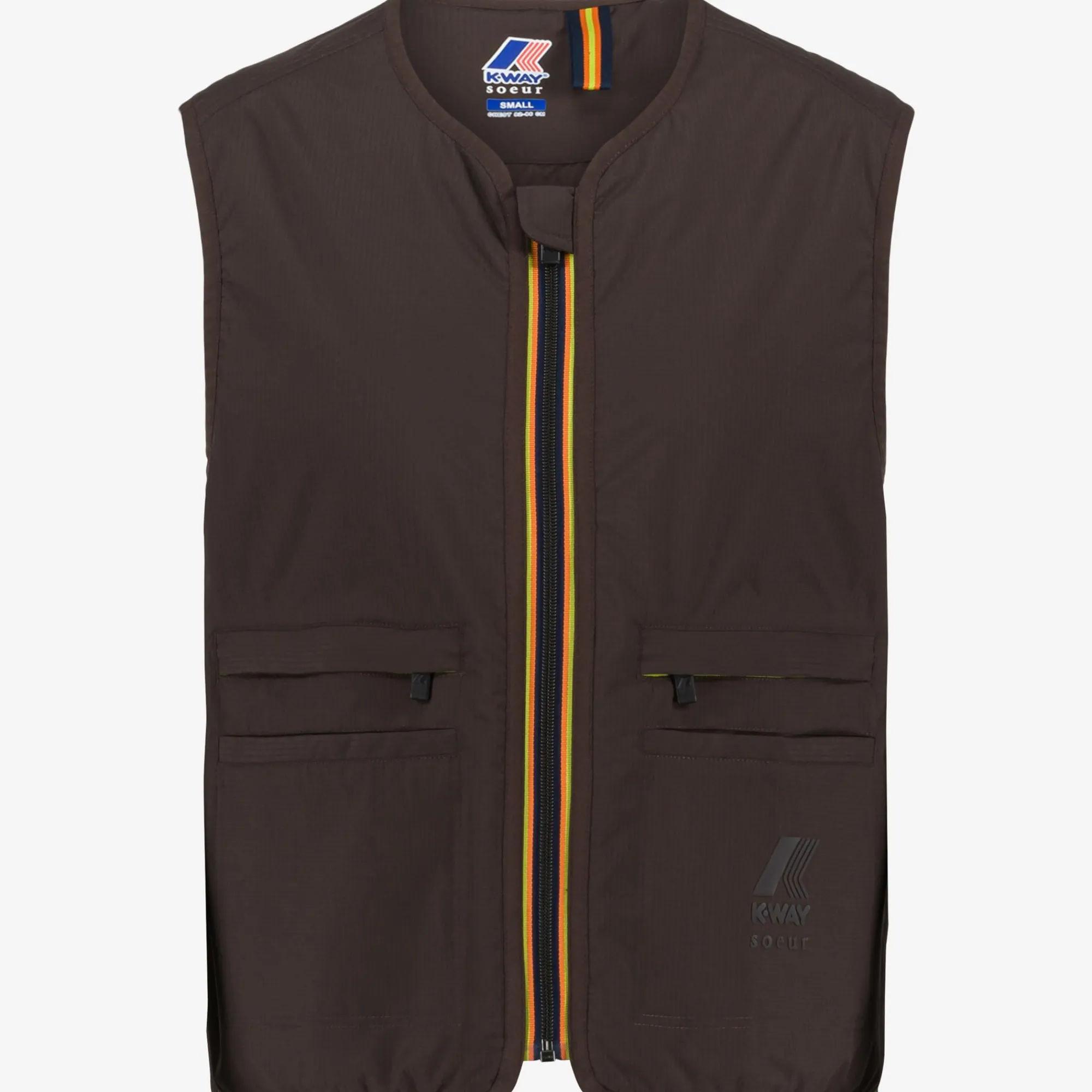 Outlet K-Way LE VRAI 2.1 AMIABLE LARZAC SOEUR Brownafterdk