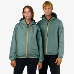 New K-Way LE VRAI 3.0 CLAUDE Greenacquamarina