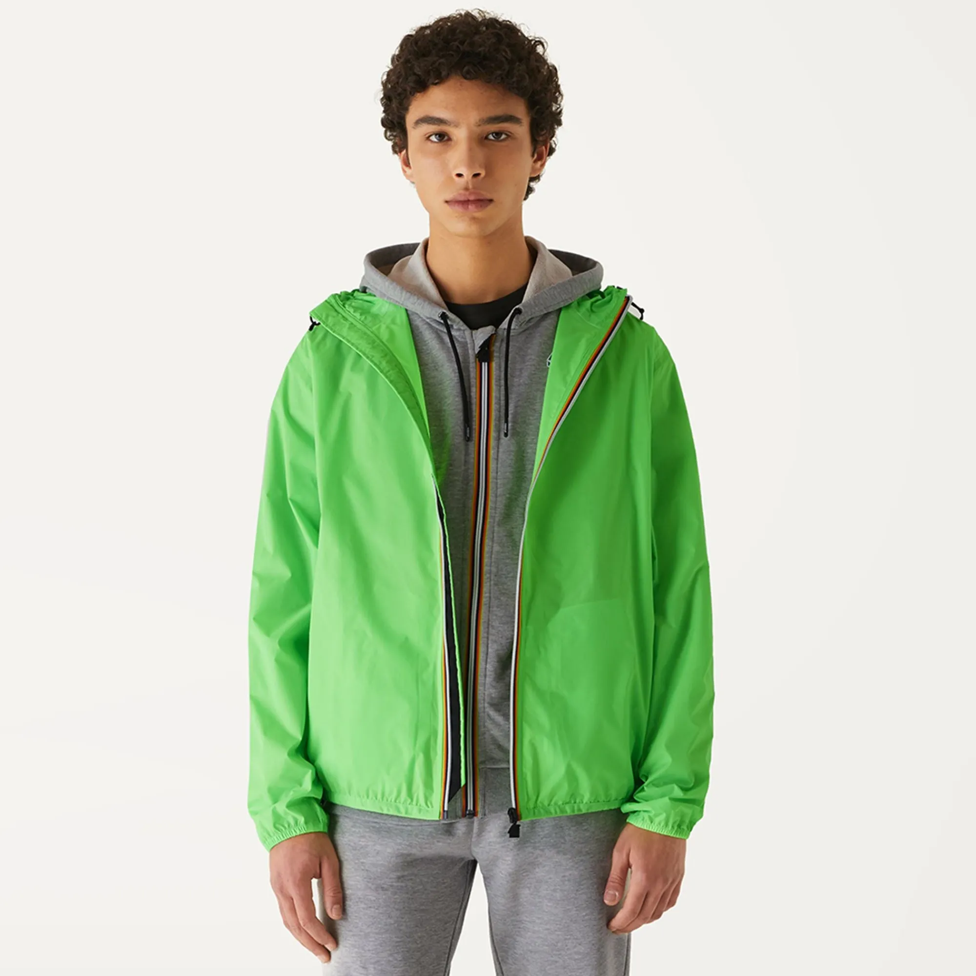 Outlet K-Way LE VRAI 3.0 CLAUDE Greenfluo