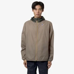 Online K-Way LE VRAI 3.0 CLAUDE Beigetaupe-greenblackish