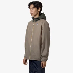 Online K-Way LE VRAI 3.0 CLAUDE Beigetaupe-greenblackish