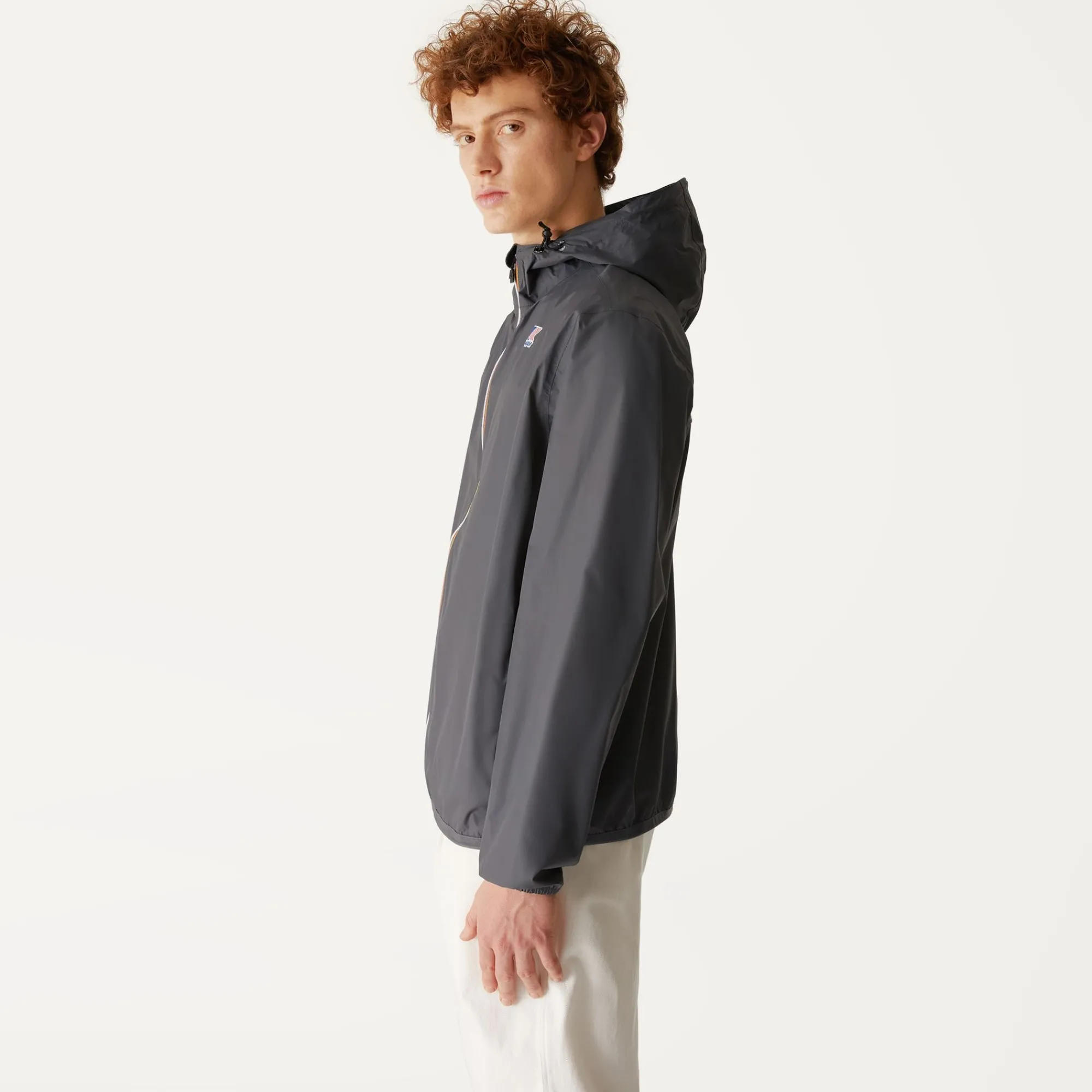 New K-Way LE VRAI 3.0 CLAUDE Greysmoked