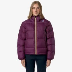 Hot K-Way LE VRAI 3.0 CLAUDE HEAVY WARM Violetdkpurple