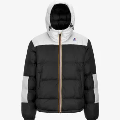 Outlet K-Way LE VRAI 3.0 CLAUDE HEAVY WARM Blackpure-greylt